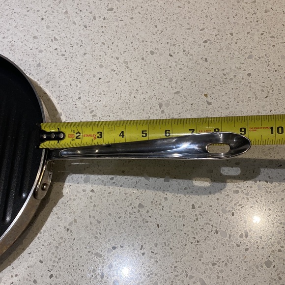 All-Clad 12 inches Stainless Steel Non-Stick Grill Round Pan - Picture 9 of 9